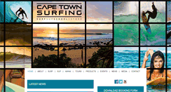 Desktop Screenshot of capetownsurfing.com